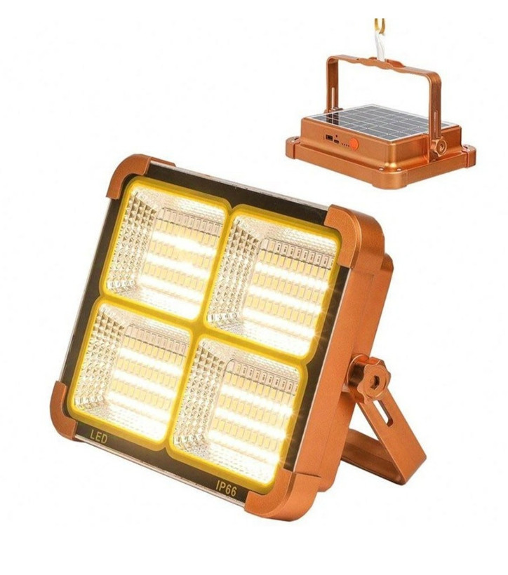 پروژکتور شارژی و خورشیدی SOLAR LED LIGHT دارای پاوربانک با روشنایی عالی