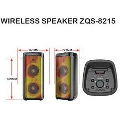 فروش عمده اسپیکر شارژی مدل Zqs 8215